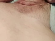 Showing off my wet pussy (first video) 