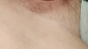 Showing off my wet pussy (first video) 