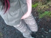 Sneaky Piss By The Busy Road 7/16