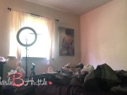 CharlieBHustle gets interrupted by a Bird in flying in! mid back shot ! 15/16