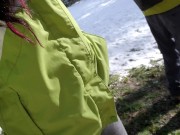 OUtdoor Casual Piss On A Boulder 2/16