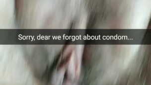 Your wife dont use condom when fucks with her lover [SnapChat]