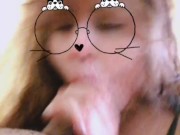 TeacherVenus - Sucking this cock while the house is alone