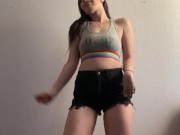 Mystee Mayes Fetish Strip tease 2/16