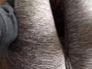 Amateur babysitter gets freaky in leggings during nap time 9/16