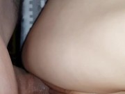 Fucked and creampied my old Chinese neighbor taking off  the  condom 5/16