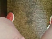 Carpet pissing - Screenshot 14 of 16 - Public Piss