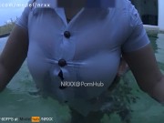 คลิปหลุด นศ.ไทย Thai Nisit Outdoor Sex in Pool สระว่ายน้ำ คาชุดนักศึกษา 5/16