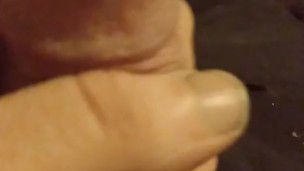 Another tease playing with my dick 
