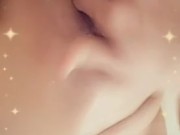 Pussy swallows can (peek-a-boo) #yesican