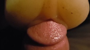 Public toy creampie 