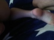 My virgin ass is too tight to fuck me hard. Anal plug helps to get used to 16/16