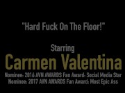 Face Fucked Carmen Valentina Gets Pussy Pounded On Floor! 1/16