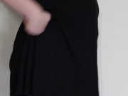 slow motion grinding and jiggling in fishnets 14/16