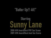 Cute Cubs Fan Sunny Lane Finger Fucks In Ode To BaseBall! 1/16