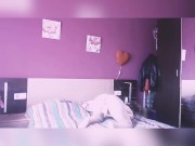 woman masturbating