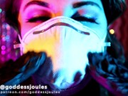 Surgical Mask ASMR - dust mask whispering surgical gloves medical fetish 14/16