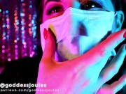 Surgical Mask ASMR - dust mask whispering surgical gloves medical fetish 2/16