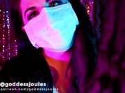 Surgical Mask ASMR - dust mask whispering surgical gloves medical fetish 5/16
