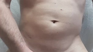 Hand job - cum on cam