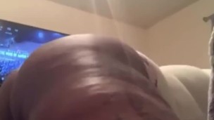 Sexy BBW Curvy Ebony Shaking Ass on the Bed (No Sound)