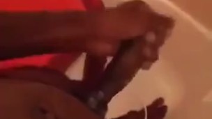 Phone bone in the shower 