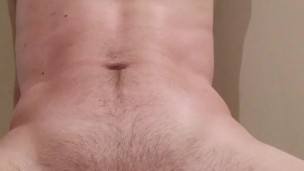 Horny slut rides the cum out on his dildo