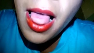 Labios sexy para chupar pollas grandes