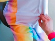 Step Sister lets me touch her body when I need to 