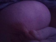 Public Play White chick plays with her huge tits in the cold, side of the road