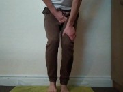 Guy Pees Himself in his Room