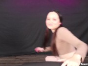 GIRL loves to handjob and jerk off OLDER MEN! Tugs 1/16