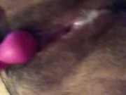 Sexy teen plays with herself while trying not to be caught