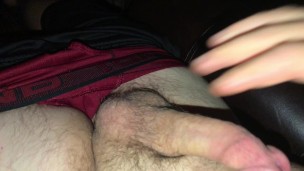 Teen Guy Masturbating Tiny Dick on a Stranger’s Couch