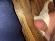 Quick cum with girlfriends dirty panties 11/16