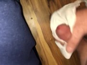 Quick cum with girlfriends dirty panties 12/16