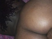 Thick Teen Ebony Takes Strap Doggystyle 10/16