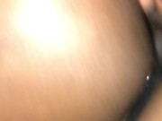 Thick Teen Ebony Takes Strap Doggystyle 11/16