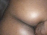 Thick Teen Ebony Takes Strap Doggystyle 15/16