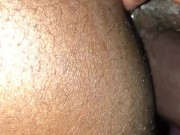 Thick Teen Ebony Takes Strap Doggystyle 6/16