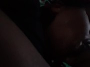 Black Cumslut sucks bbc 3/16