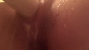 My japanese pussy is a nasty pussy squirting in the bath