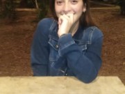 A friend vibrated me in the park