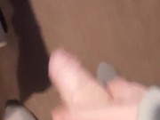 Male solo playing with lovely big cock dick