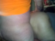 Thick stepsis gets a doggy style creampie 10/16