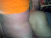 Thick stepsis gets a doggy style creampie 14/16