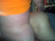 Thick stepsis gets a doggy style creampie 4/16