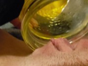 Peeing In A Jar In My Bedroom 12/16
