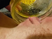 Peeing In A Jar In My Bedroom 13/16