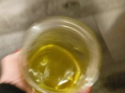 Peeing In A Jar In My Bedroom 15/16